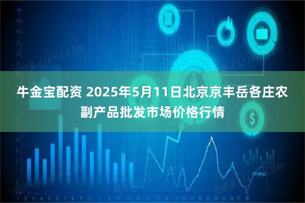 牛金宝配资 2025年5月11日北京京丰岳各庄农副产品批发市场价格行情